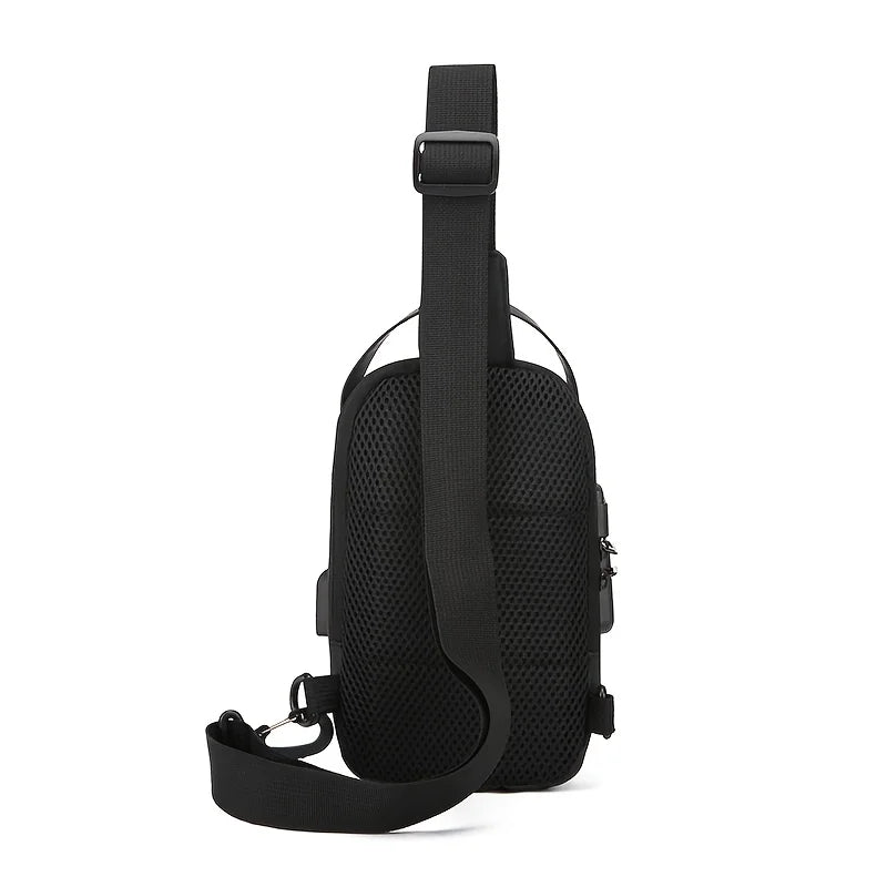 Men's Compact Anti-Theft Sling Bag