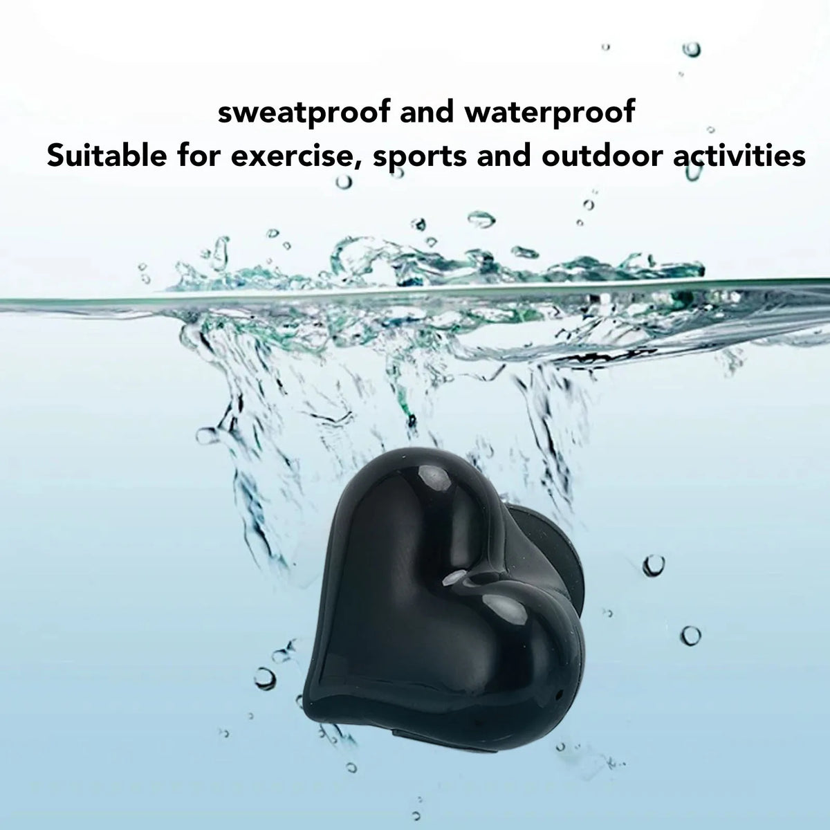 Heart Wireless Earbuds