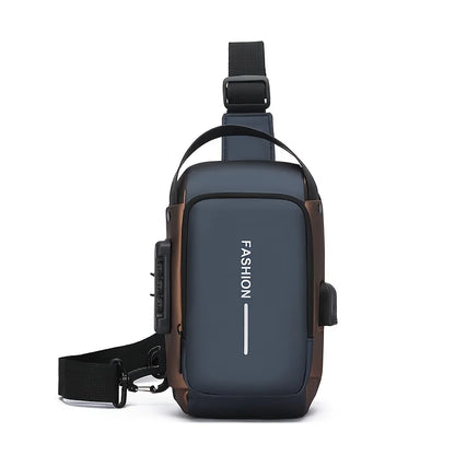 Men's Compact Anti-Theft Sling Bag