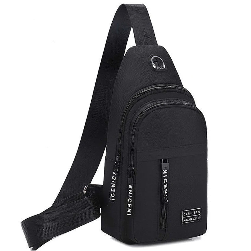 Men's Multifunctional Sling Bag — Crossbody Travel Pack