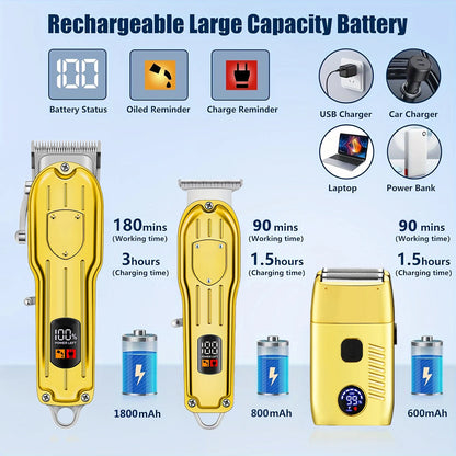 Edieu Rechargeable Grooming Collection — Clippers, Trimmers & Shavers