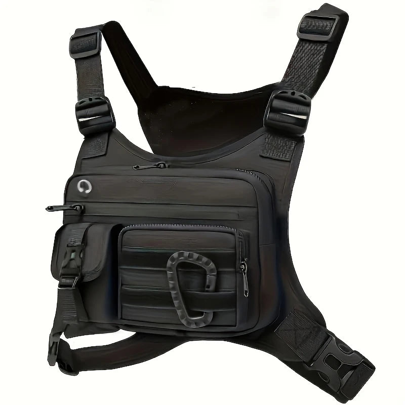 Tactical EDC Chest Rig — Outdoor Running Vest Pack