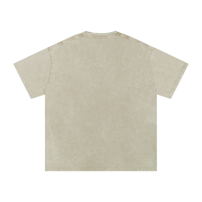 Til Fade Snow-Washed Cotton Graphic Tee
