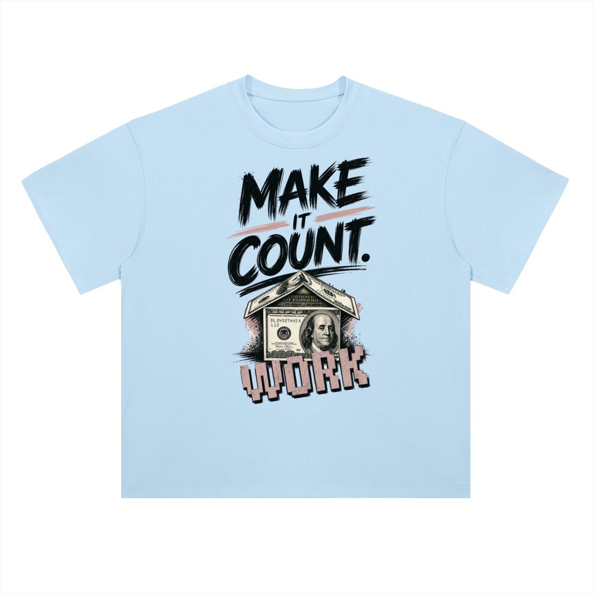 Make It Count Graphic Heavyweight Drop Shoulder Tee