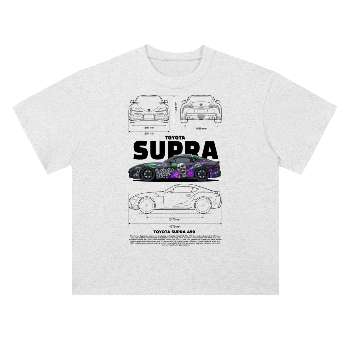 Toyota Supra A90 Cotton Graphic Tee