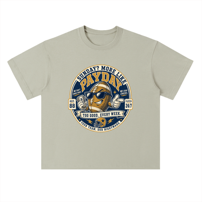 Payday Football Graphic Drop Shoulder Tee