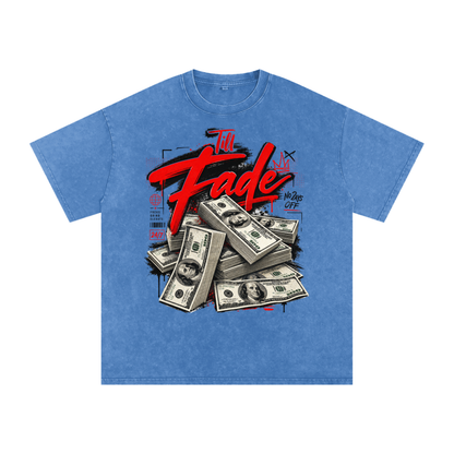 Til Fade Snow-Washed Cotton Graphic Tee