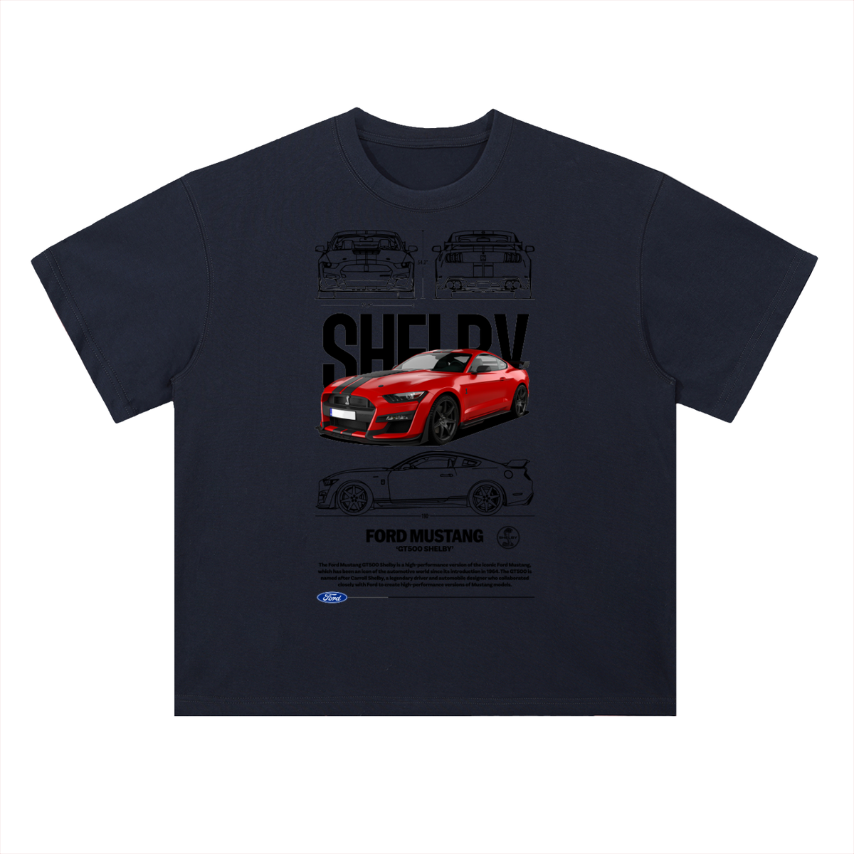 SHELBY MUSTANG GT 500 T-Shirt