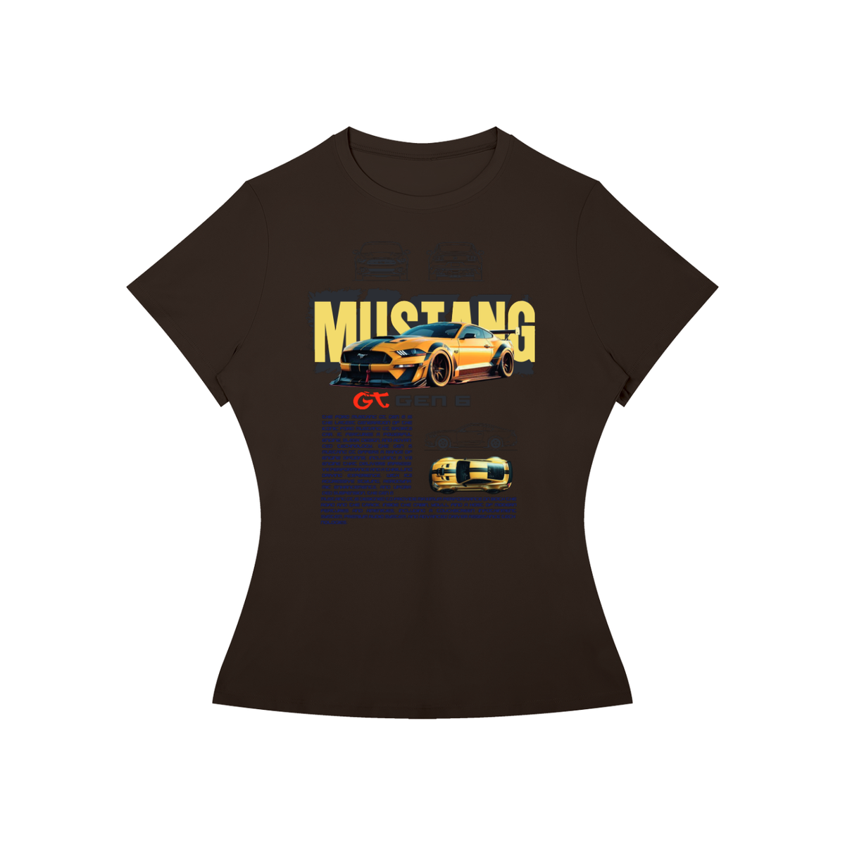 Ford Mustang GT Gen 5 Women’s Slim-Fit Tee