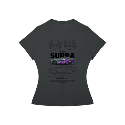 Toyota Supra A90 Women’s Slim-Fit Graphic Tee