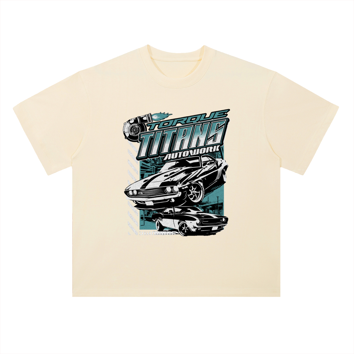 Torque Titans Cotton Graphic Tee