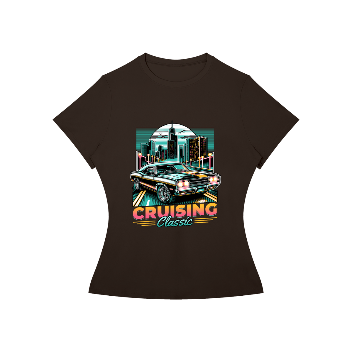 Cruising Classic Women’s Slim-Fit Graphic Tee