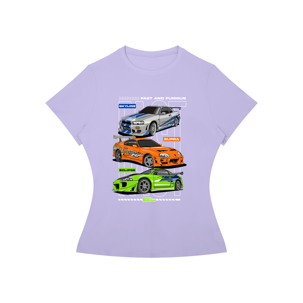 F&F Imports Models Women’s Slim-Fit Tee