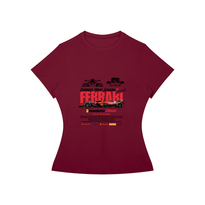 Ferrari Scuderia F1 Women’s Slim-Fit Graphic Tee