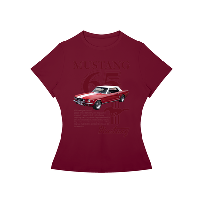 MUSTANG 65TH Red convertible T-Shirt