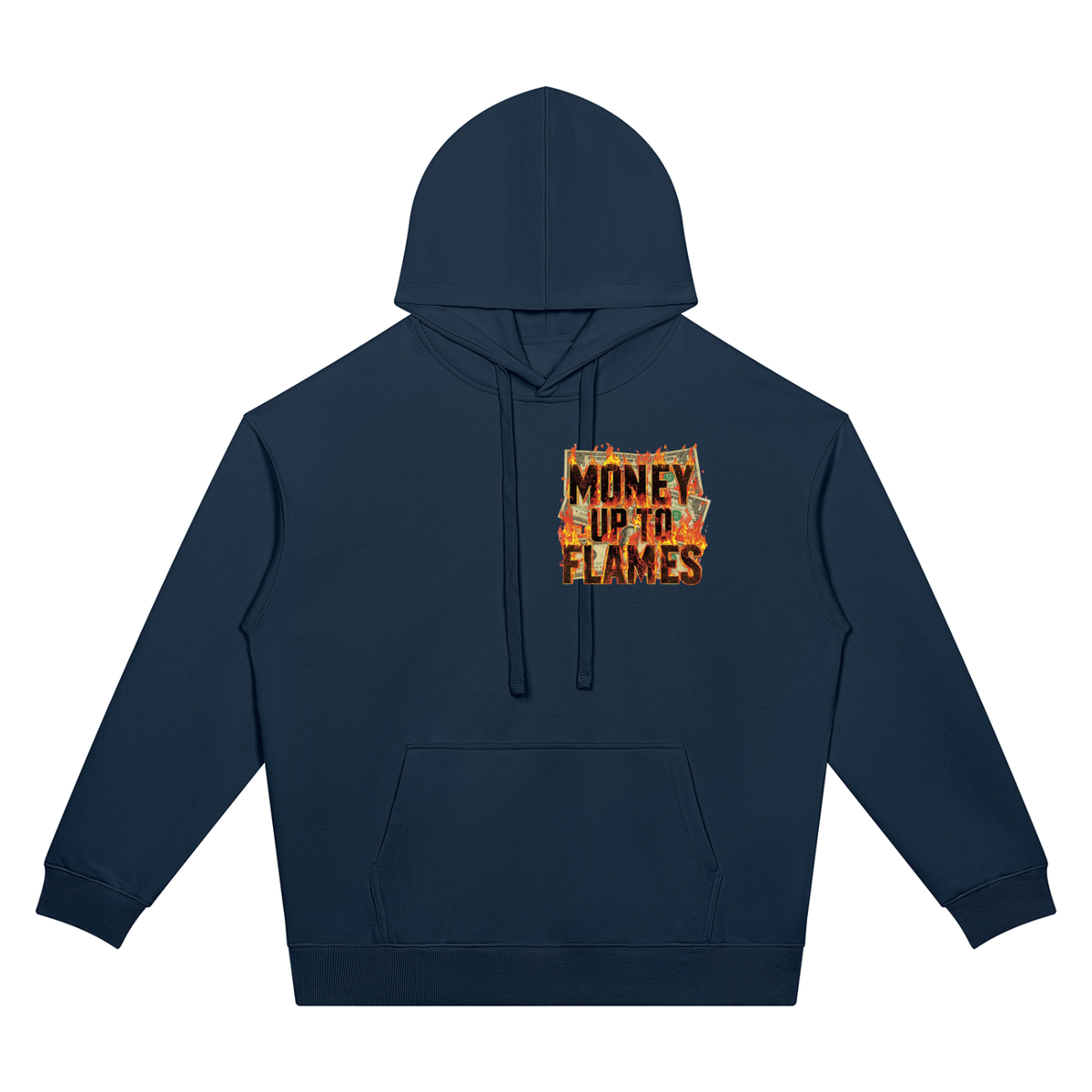 Money Talks, Wealth Whispers Two-Sided Graphic Hoodie