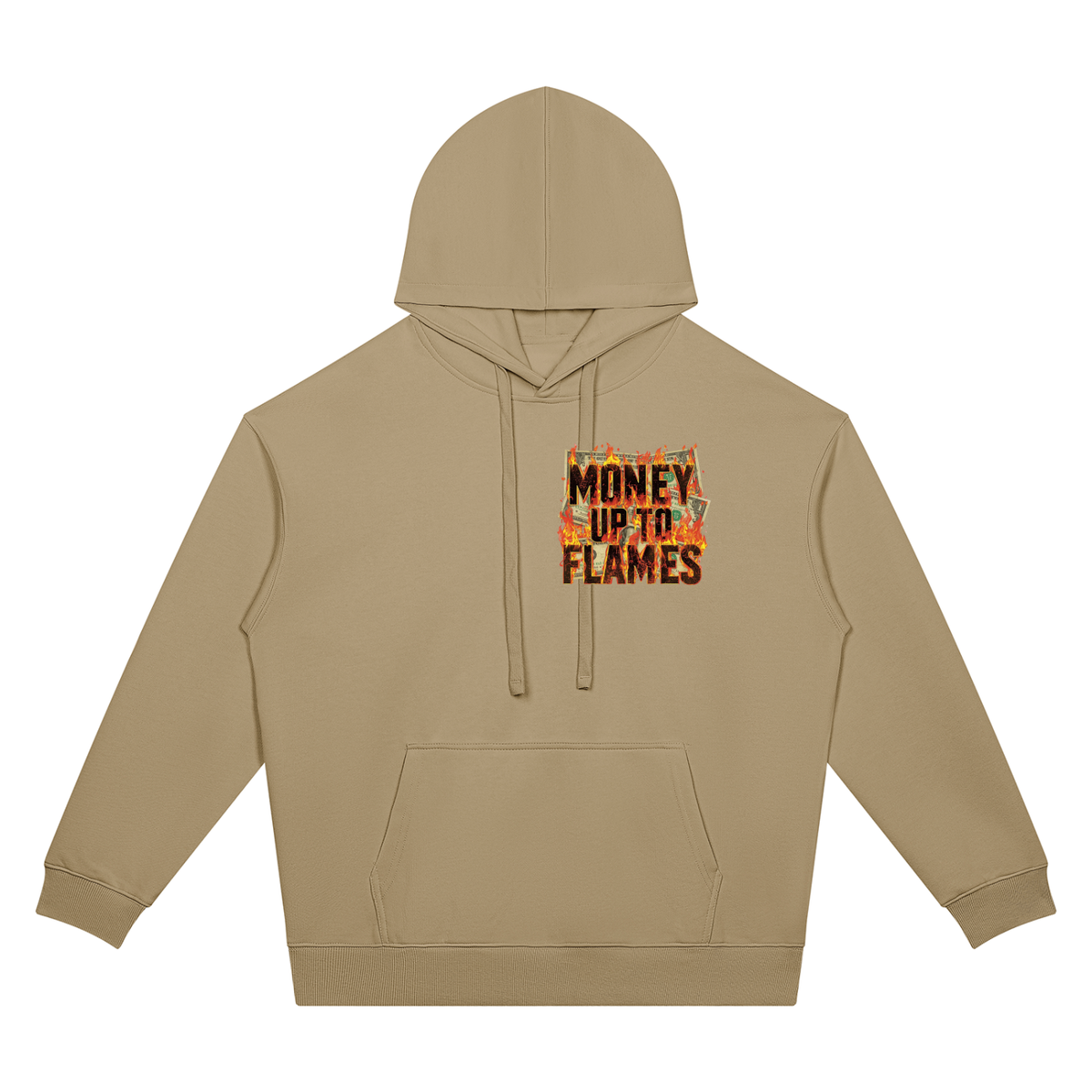 Money Talks, Wealth Whispers Two-Sided Graphic Hoodie