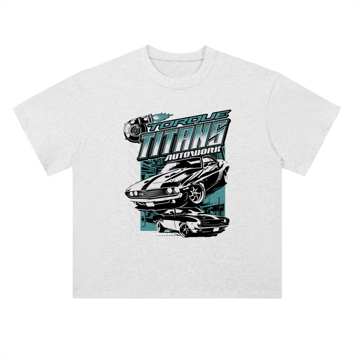 Torque Titans Cotton Graphic Tee