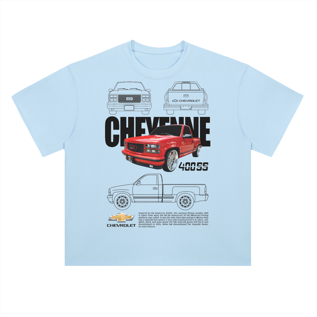 CHEVROLET CHEYENNE PICK UP T-Shirt
