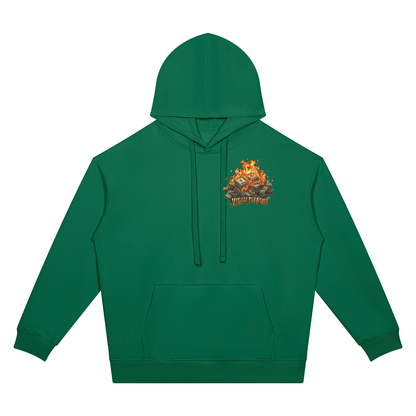 Dice Game Two-Sided Graphic Drop Shoulder Hoodie