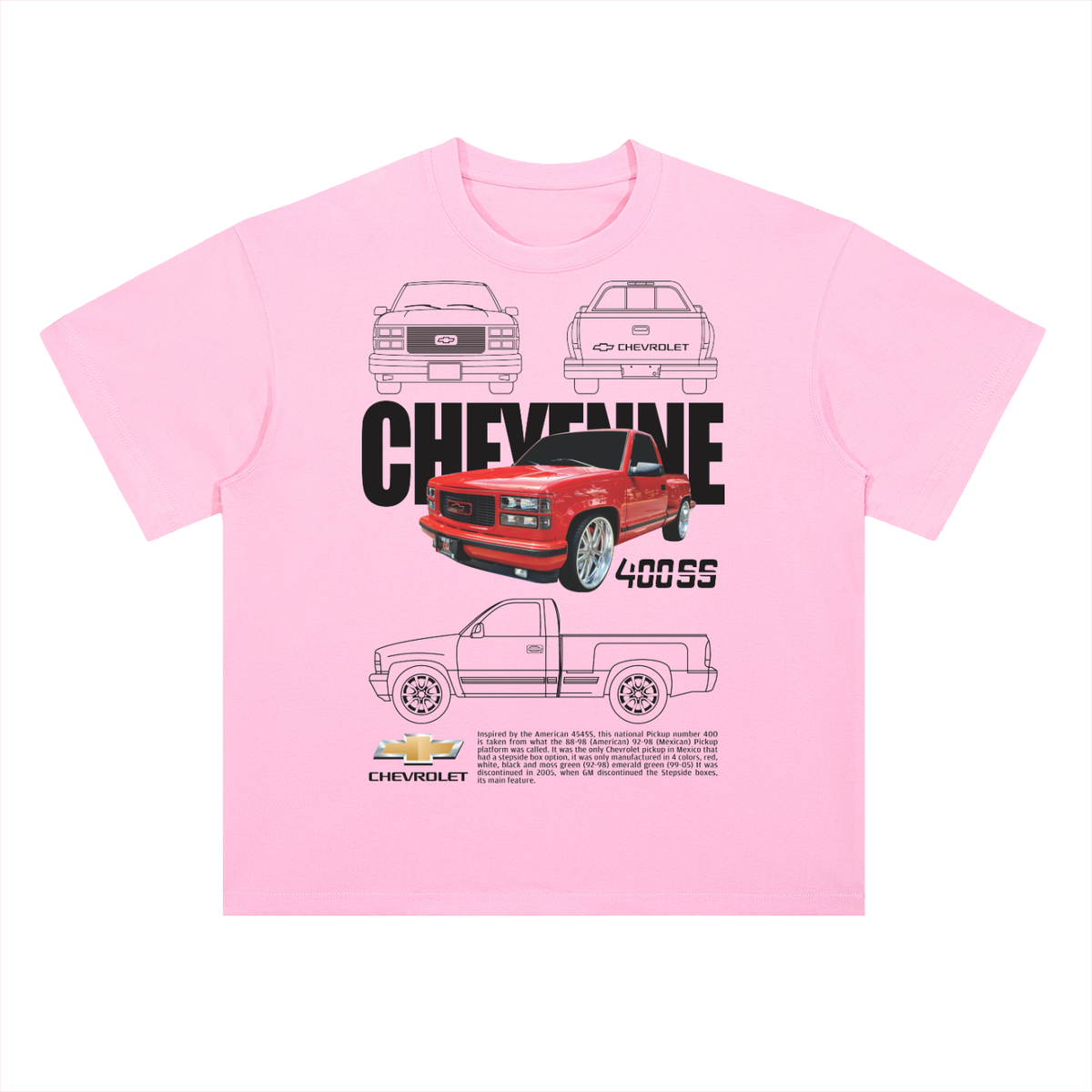 CHEVROLET CHEYENNE PICK UP T-Shirt