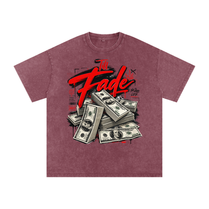 Til Fade Snow-Washed Cotton Graphic Tee