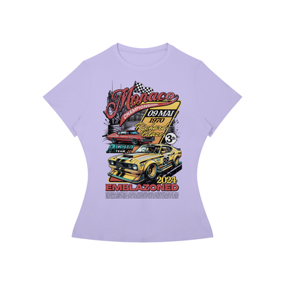Monaco Muscle Car Championship Women’s Slim-Fit Tee