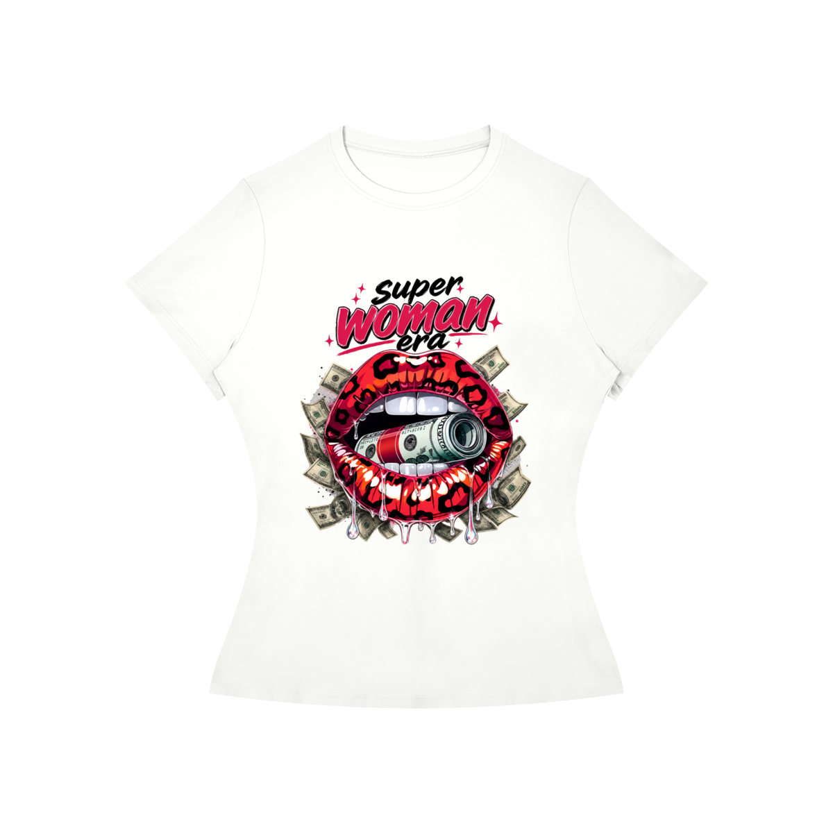 Super Woman Era Lips Women’s Graphic Tee