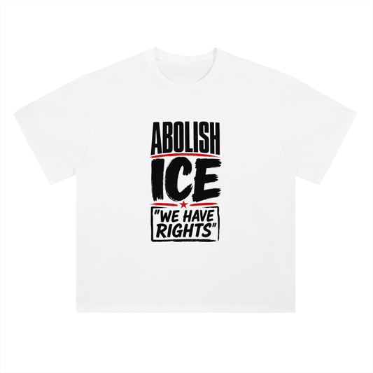 Abolish ICE Statement Graphic T-Shirt