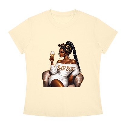 Bad Boss Women’s Slim-Fit Graphic Tee