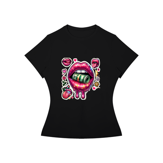 Kiss Me Lips Women’s Graphic Tee