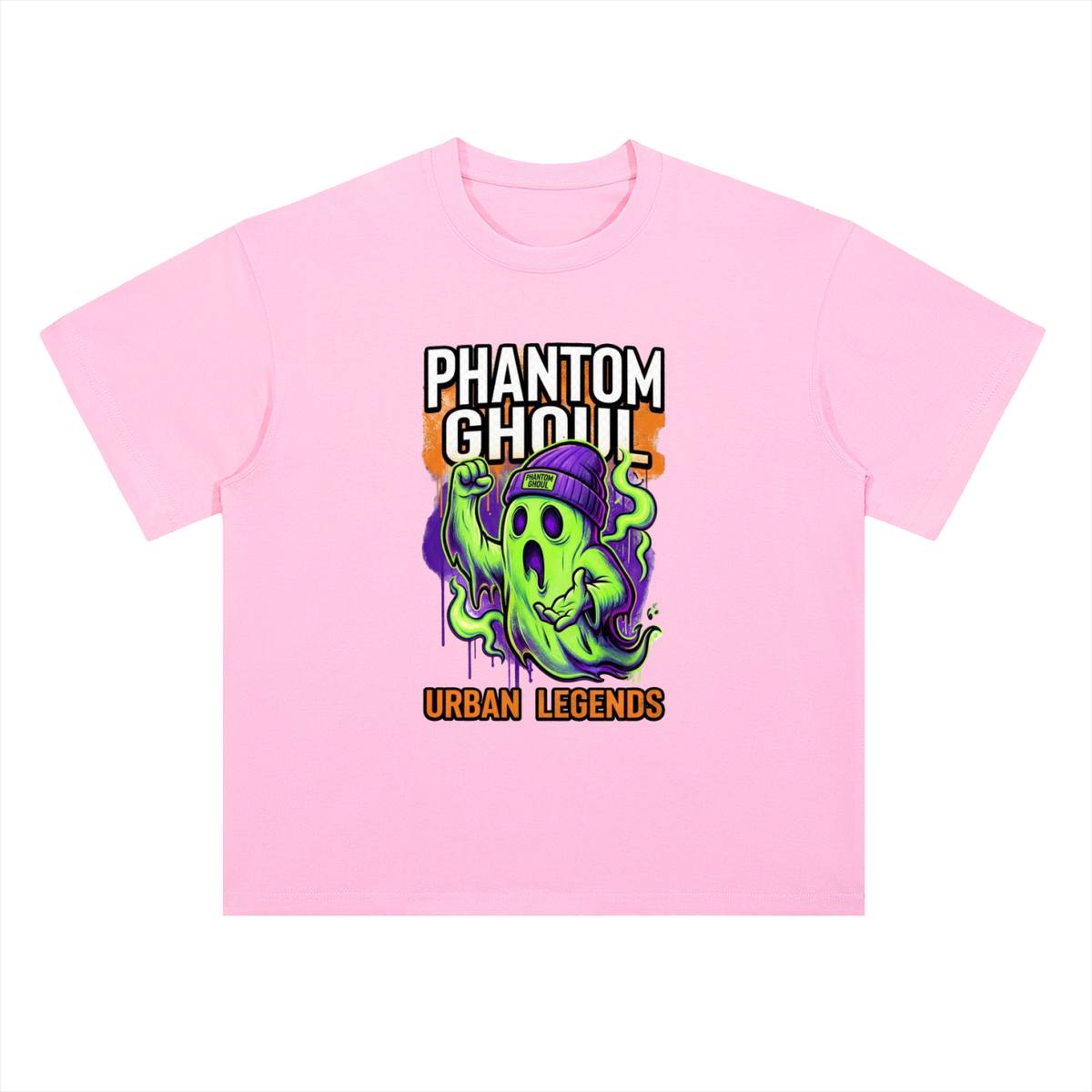 Phantom Ghouls Urban Legends Graphic Drop Shoulder Tee