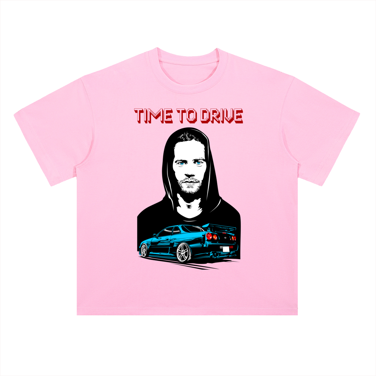 Paul Walker Skyline Cotton Graphic Tee