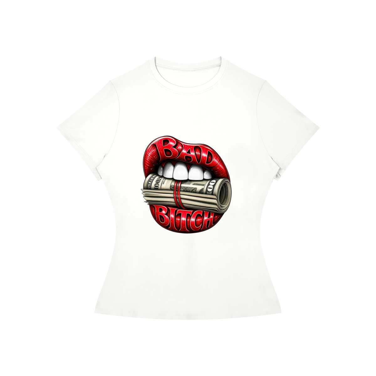 Bad Bitch Women’s Slim-Fit Statement Tee