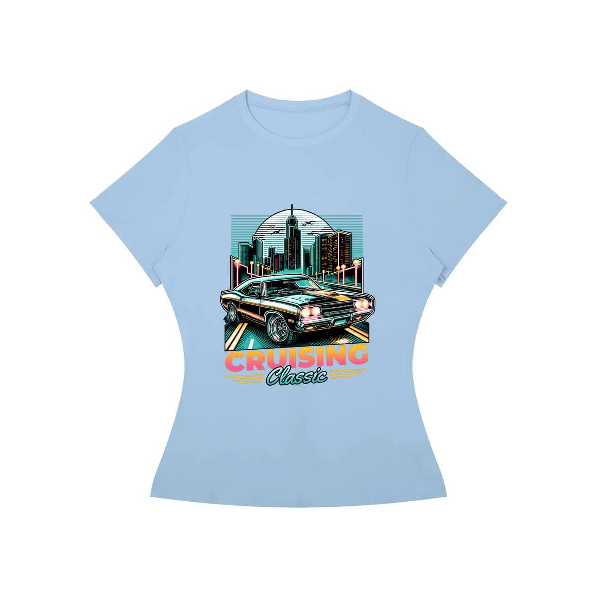 Cruising Classic Women’s Slim-Fit Graphic Tee