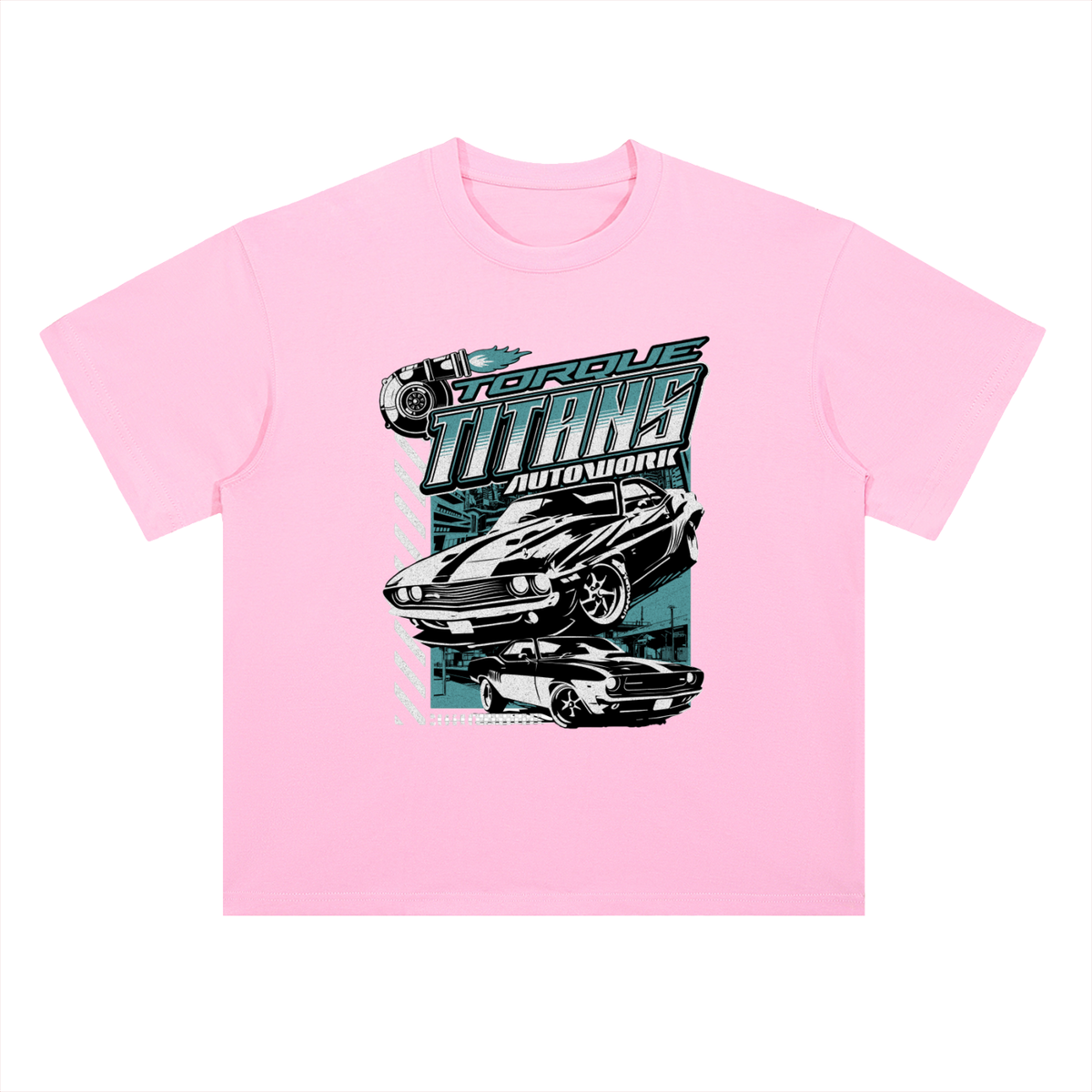 Torque Titans Cotton Graphic Tee