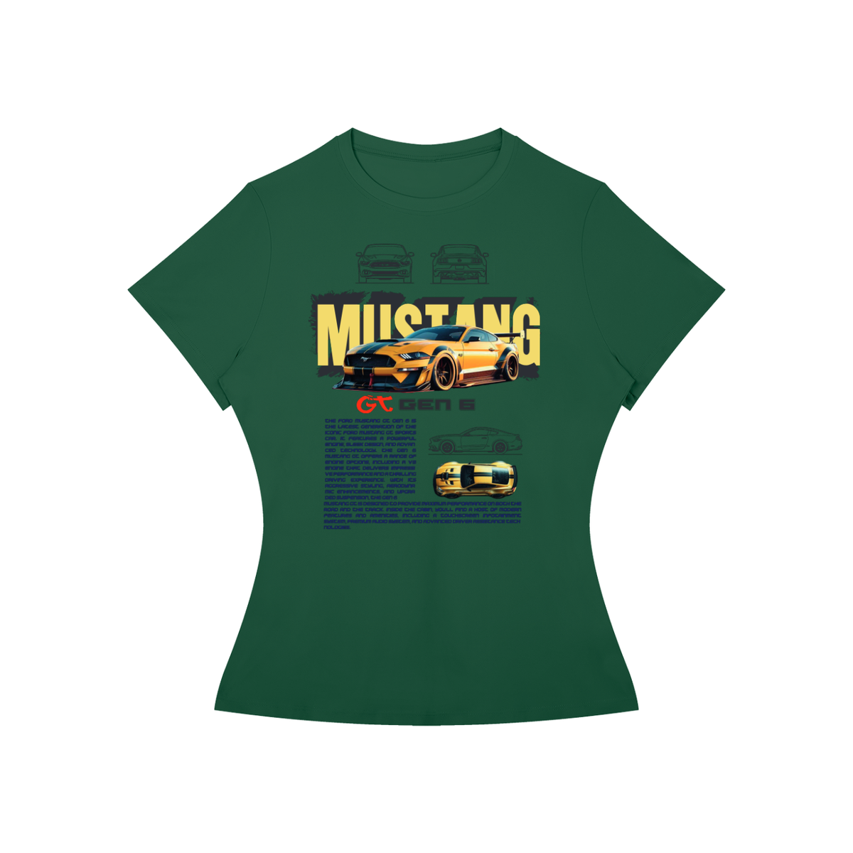 Ford Mustang GT Gen 5 Women’s Slim-Fit Tee