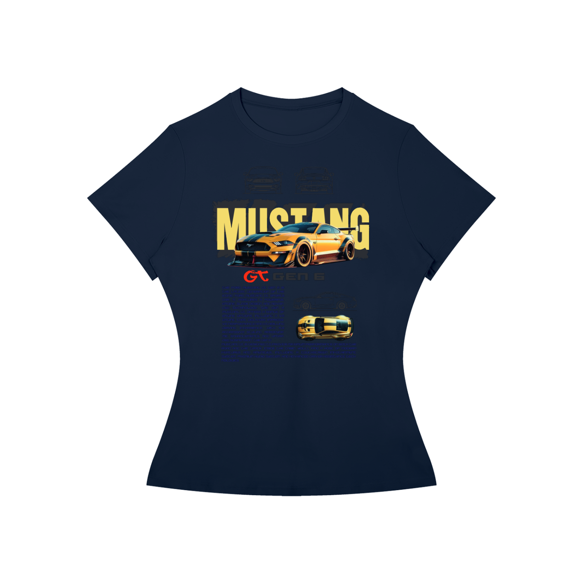 Ford Mustang GT Gen 5 Women’s Slim-Fit Tee