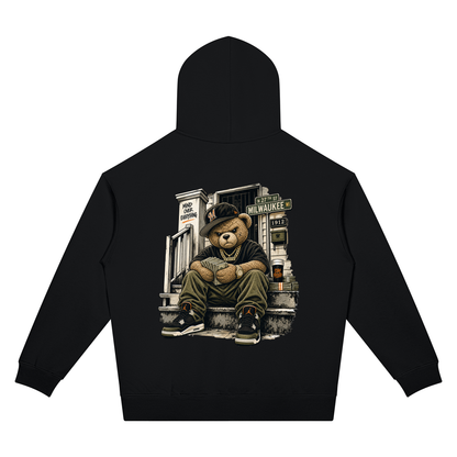 Milwaukee Bear Two-Sided Graphic Hoodie