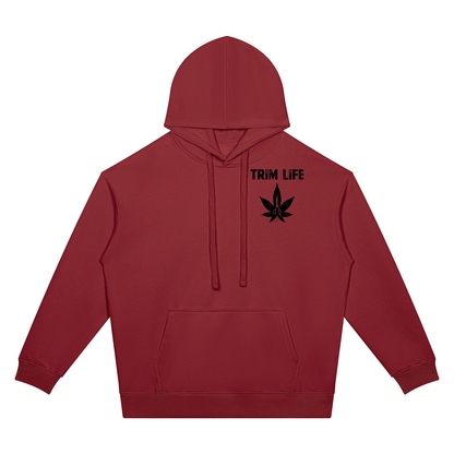 Money Mindset Discipline Two-Sided Graphic Hoodie
