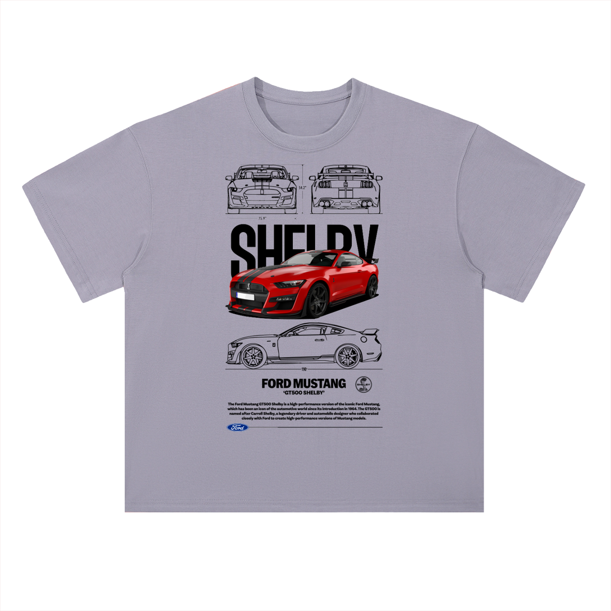 SHELBY MUSTANG GT 500 T-Shirt