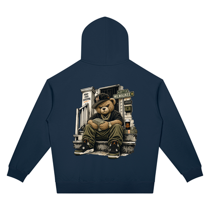 Milwaukee Bear Two-Sided Graphic Hoodie