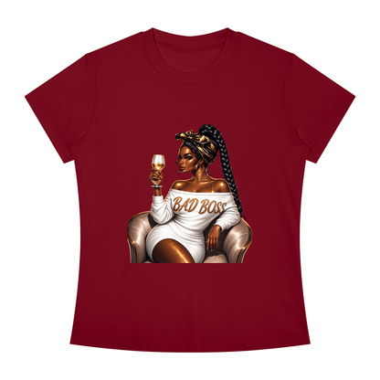 Bad Boss Women’s Slim-Fit Graphic Tee