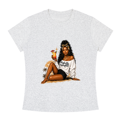Perfectly Imperfect Women’s Slim-Fit Graphic Tee