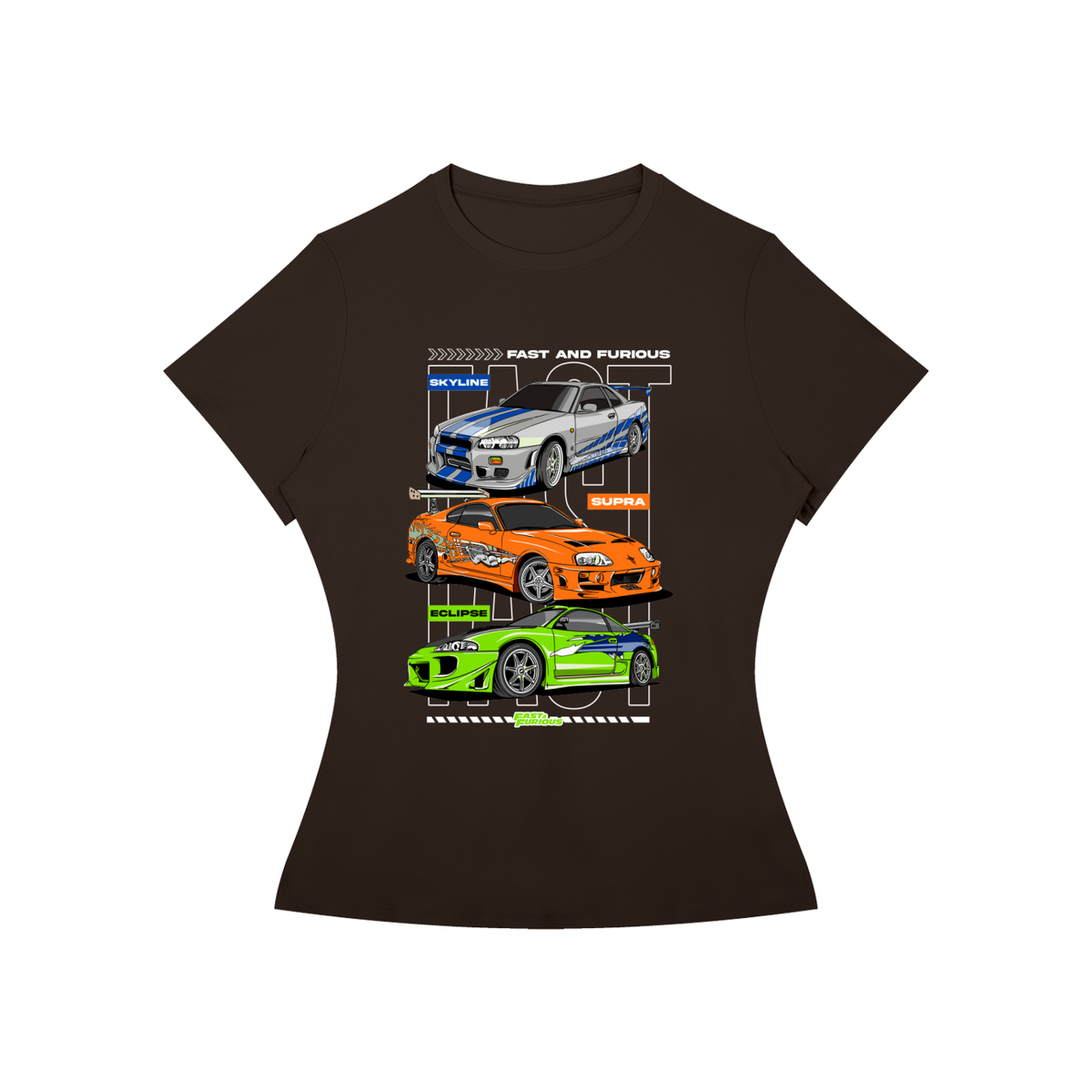 F&F Imports Models Women’s Slim-Fit Tee