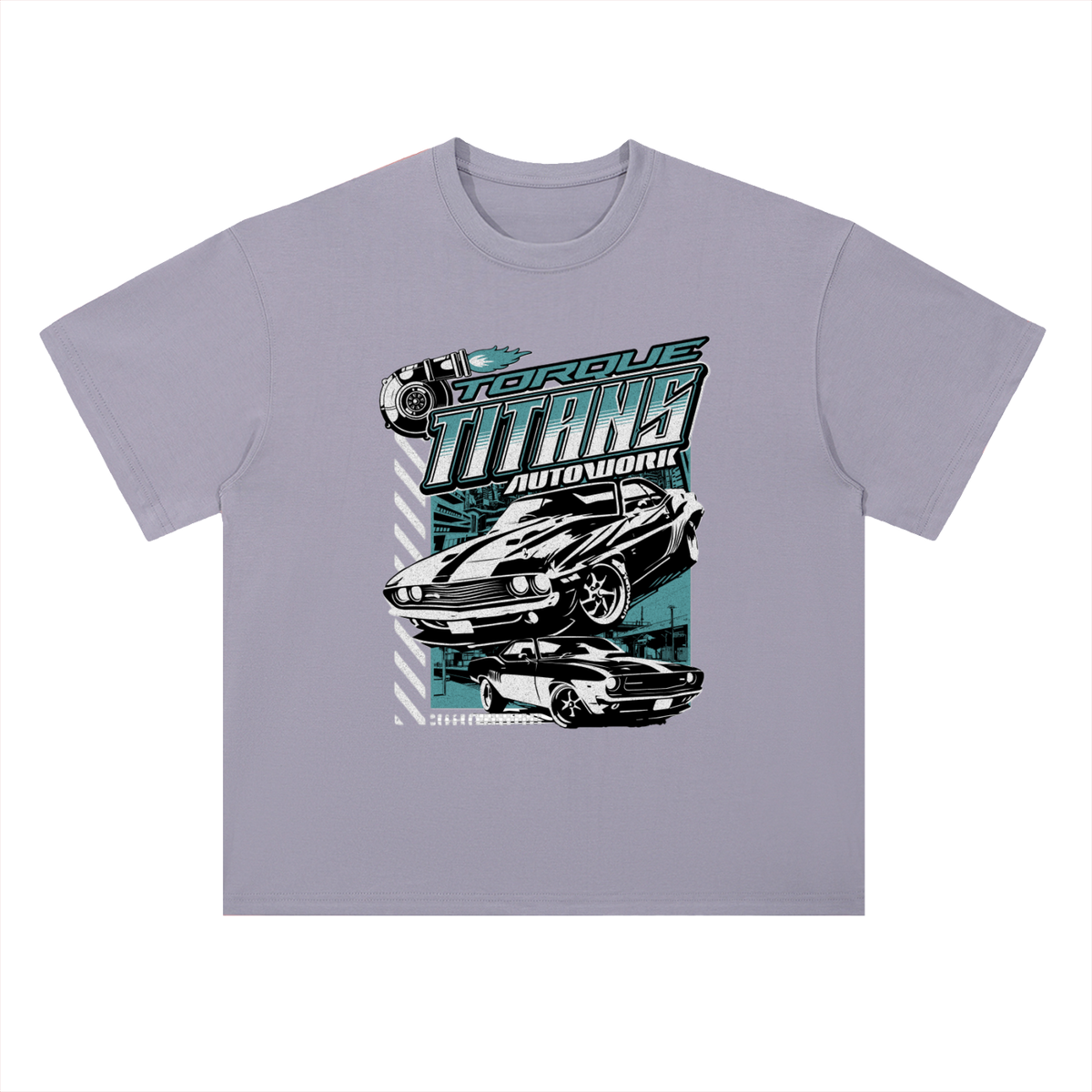 Torque Titans Cotton Graphic Tee