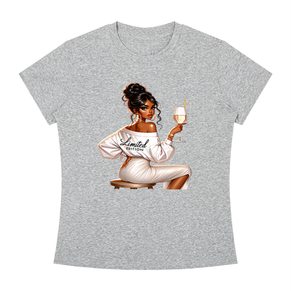 Limited Edition Champagne Woman Women’s Slim-Fit Tee