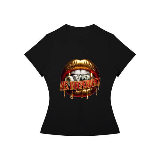 Ms. Independent Lips Women’s Graphic Tee