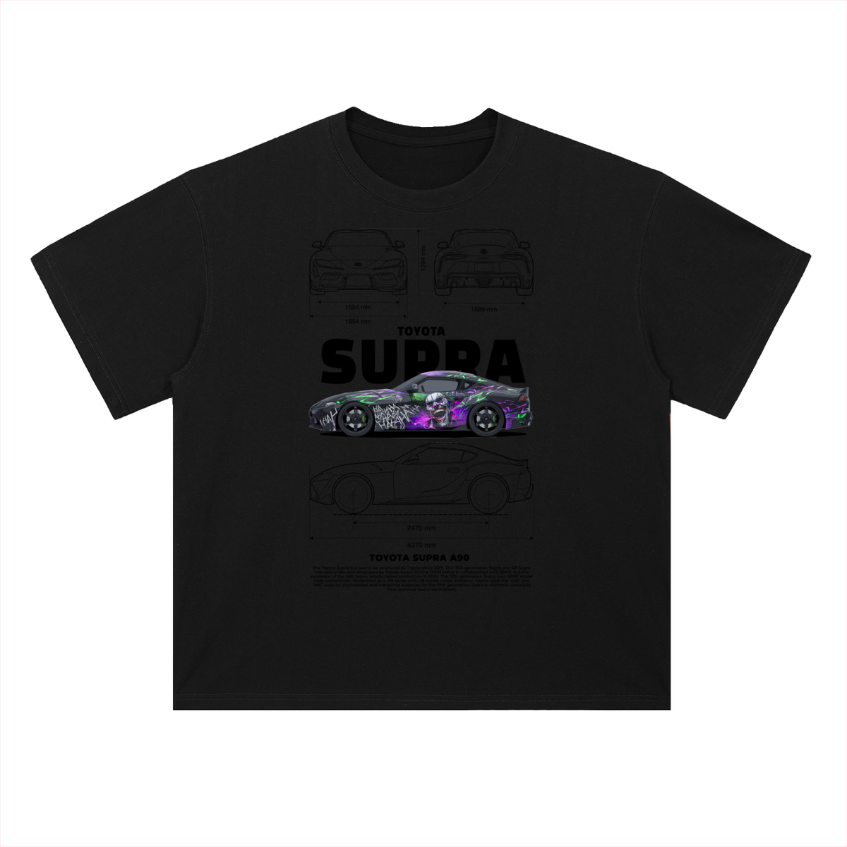 Toyota Supra A90 Cotton Graphic Tee