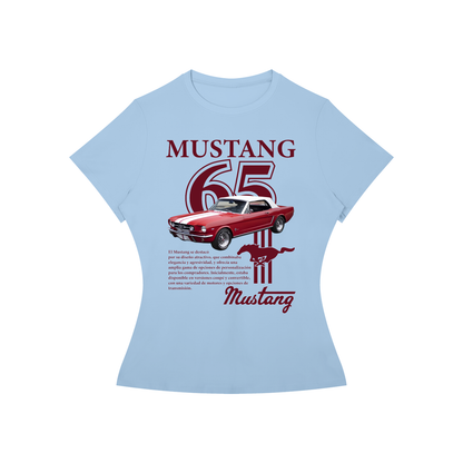 MUSTANG 65TH Red convertible T-Shirt